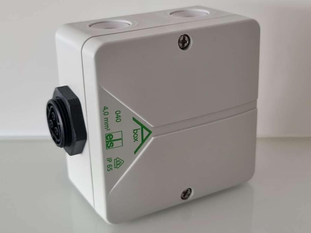 Balkonkraftwerk Anschlussleitung Betteri BC01 auf Wieland RST 3-polig für Mikrowechselrichter Hoymiles Deye Envertech NEP Bosswerk TSUN mit Einspeisesteckdose (10m Kabel, mit 90º Stecker) – Bild 3