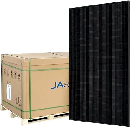 JA Solar N-Type 500 W Bifaziales Glas All Black Solarpanel