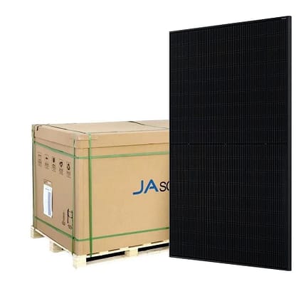 JA Solar N-Type 450 W Bifaziales Doppelglas All Black Solarpanel