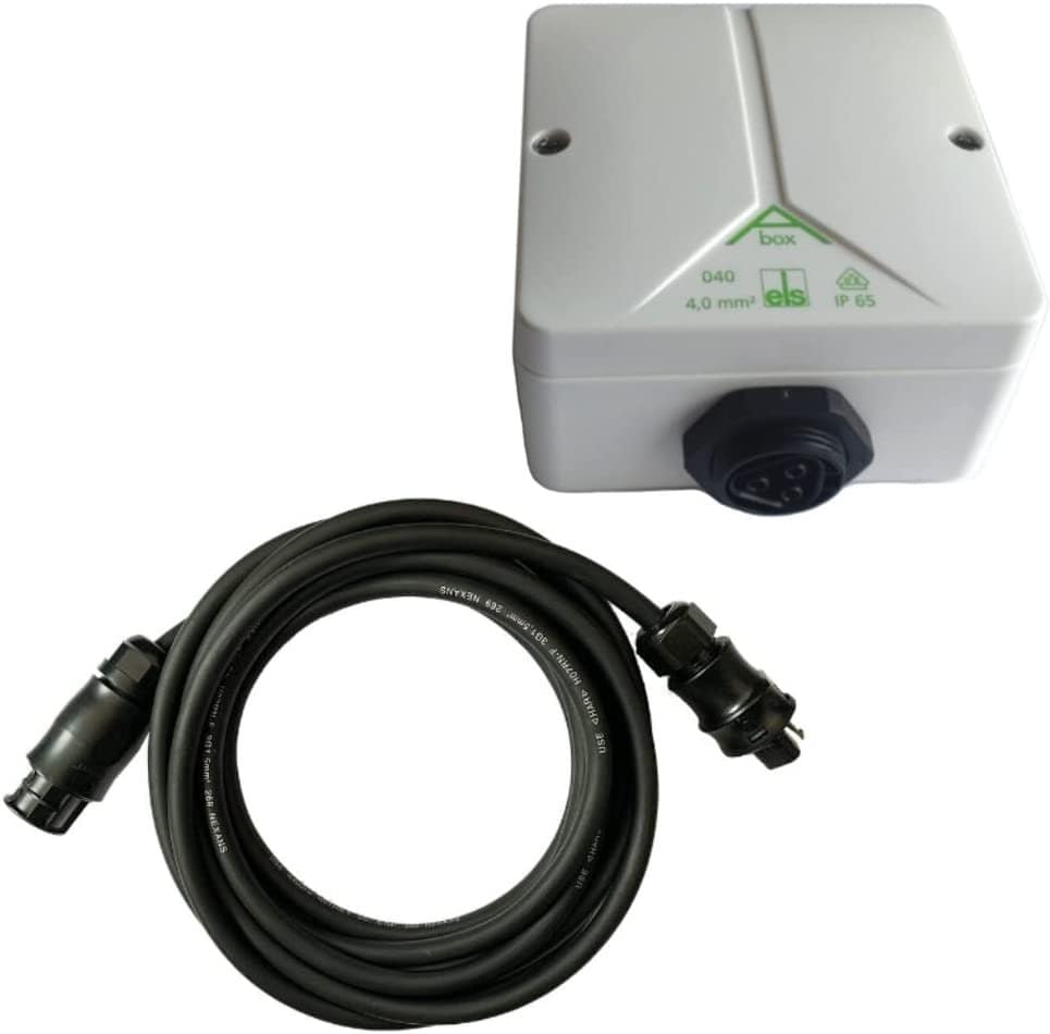 Balkonkraftwerk Anschlussleitung Betteri BC01 auf Wieland RST 3-polig, Adapterfür Mikrowechselrichter Hoymiles Deye Envertech NEP Bosswerk TSUN mit Einspeisesteckdose (10m Kabel, mit einfache Stecker) – Bild 1